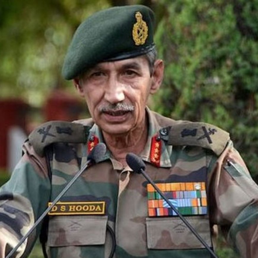 रिटायर्ड जनरल की कार को हिट करने वालों की पहचान:2 पुलिस कर्मियों को शो-कॉज नोटिस; हुड्डा बोले- ड्राइवर के व्यवहार को हल्के में न लें