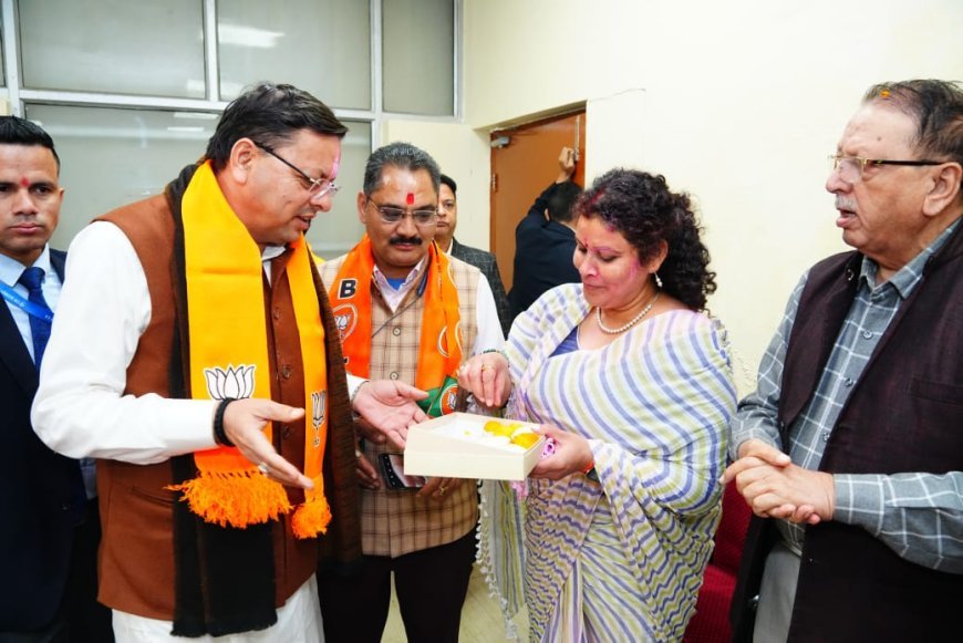 बिहार की जनता ने परिवारवाद और जंगलराज को नकार कर सुशासन को दी तरजीह:धामी