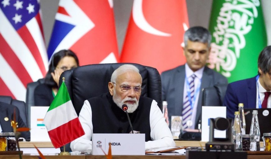 Prime Minister Modi  ने Johannesburg में G20 के इतर वैश्विक नेताओं से मुलाकात की