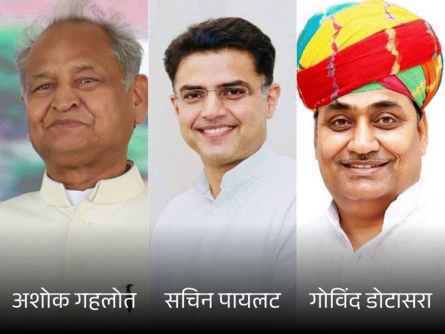 पायलट की टोंक-दौसा मे चली, मगर अजमेर में निराशा:कांग्रेस के 45 में से 18 जिलाध्यक्ष डोटासरा की पसंद के, जयपुर शहर में भारी खींचतान