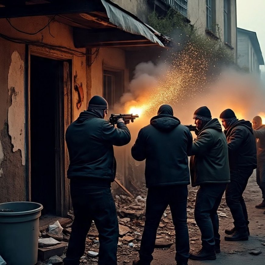 पलवल में धमकी के बाद घर के बाहर फायरिंग:20 से 25 राउंड गोलियां चलाईं, युवक बोला- डस्ट-रोड़ी का काम करने से रोका