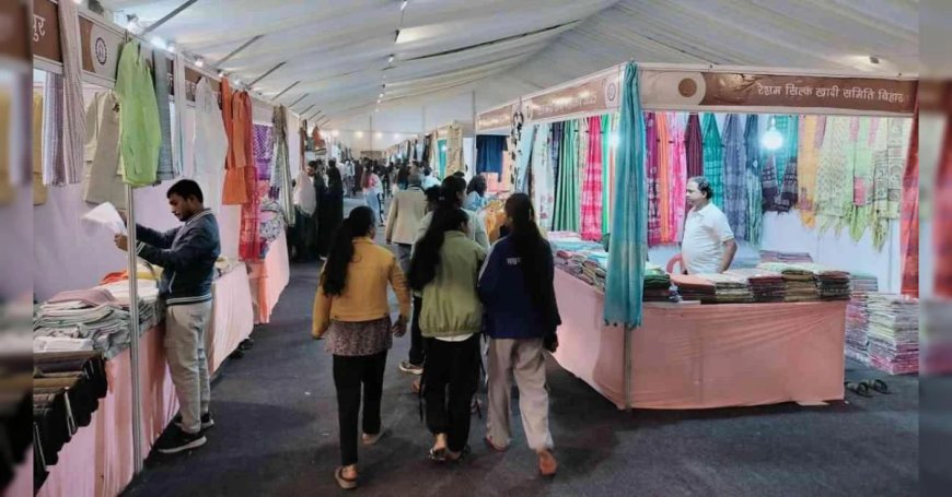 स्वदेशी उत्पादों व स्वरोजगार को बढ़ावा दे रहा खादी महोत्सव