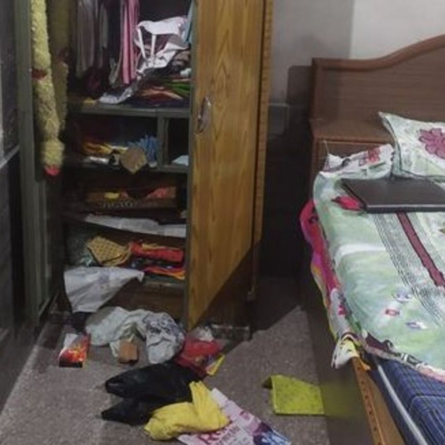 पानीपत में सूने घर का ताला तोड़कर चोरी:38 हजार कैश और सामान ले गए चोर; गाजियाबाद शादी में गया था परिवार