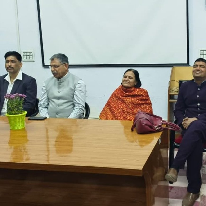 एबीआरएसएम महामंत्री रिछपाल सिंह का डीडवाना दौरा:शिक्षकों से संवाद, संगठनात्मक मजबूती और समस्याओं के समाधान पर जोर