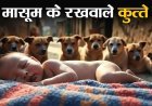 जिस बच्‍ची को मां ने लावारिस छोड़ा, उसे कुत्‍तों ने बचाया, बच्‍ची को घेरकर रातभर करते रहे रखवाली