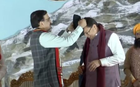 देहरादून में ABVP के 71वें 'राष्ट्रीय अधिवेशन' एवं प्रो. यशवन्त राव केलकर युवा पुरस्कार समारोह में पहुंचे सीएम धामी*