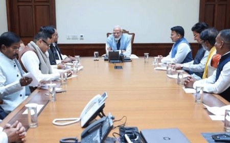 PM मोदी बंगाल के भाजपा सांसदों से मिले:कहा- विधानसभा चुनाव जीतना है, अभी से काम शुरू करें; विपक्षी सांसद गैस मास्क पहनकर संसद पहुंचे