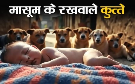 जिस बच्‍ची को मां ने लावारिस छोड़ा, उसे कुत्‍तों ने बचाया, बच्‍ची को घेरकर रातभर करते रहे रखवाली