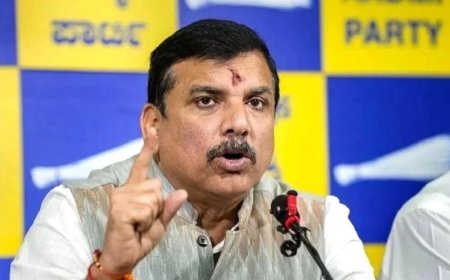 MCD उपचुनाव परिणाम से भड़की AAP, सांसद संजय सिंह ने CEC को कहा 'मुख्‍य चोर... '