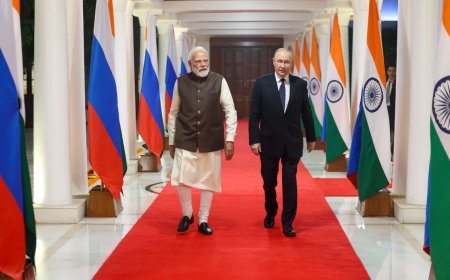 President Putin India Visit Live Updates: 23rd India–Russia Summit से पहले आज राष्ट्रपति भवन में होगा पुतिन का औपचारिक स्वागत