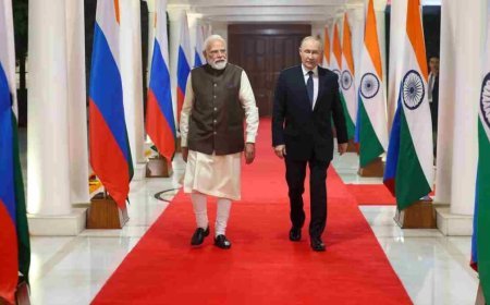 LIVE: रूसी राष्‍ट्रपति पुतिन के भारत दौरे का दूसरा दिन, जानिए क्या है कार्यक्रम