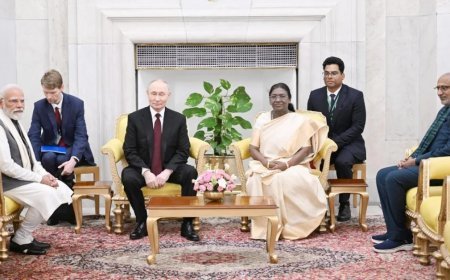 व्लादिमीर पुतिन 2 दिन के दौरे के बाद मॉस्को रवाना, भारत के साथ किए ये समझौते