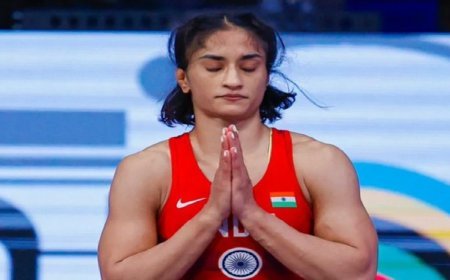 Vinesh Phogat की दमदार वापसी, 18 माह बाद कुश्ती में लौटेंगी, लॉस एंजेलिस 2028 की करेंगी तैयारी