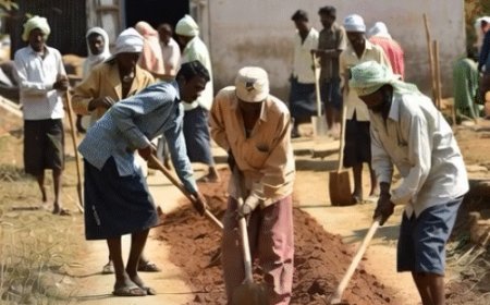 मनरेगा अब 'पूज्य बापू ग्रामीण रोजगार योजना':मोदी कैबिनेट का फैसला; काम के दिनों की संख्या भी 100 से बढ़ाकर 125 की गई