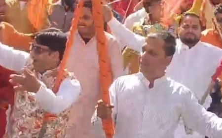 रामपुरा में श्याम भक्ति का सैलाब:दो दिवसीय श्याम महोत्सव शुरू, निकाली निशान यात्रा, भजन संध्या आज