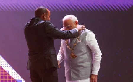 PM मोदी को मिला इथियोपिया का सर्वोच्च नागरिक सम्मान, अब तक 28 देशों ने नवाजा