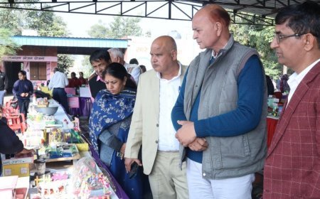 हिसार में जिलास्तरीय विज्ञान प्रतियोगिता आयोजित:348 विद्यार्थियों ने लिया भाग, छात्रों में वैज्ञानिक सोच, नवाचार और रचनात्मकता को बढ़ावा रहा उद्देश्य