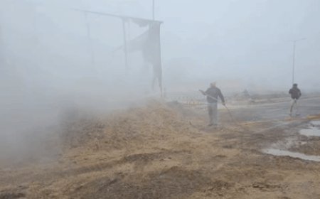 सोनीपत में चारे की ओवरलोड ट्राली में लगी आग:रात को सड़क किनारे खड़ी की; सुबह बेचने जाना था दिल्ली