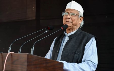 Bangladesh Crisis । यूनुस ने हादी के मिशन को 'मंत्र' बताया, भारत पर लगाए गंभीर आरोप