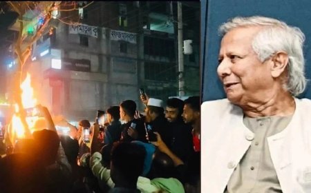 उस्मान हादी के अंतिम संस्कार के बाद बांग्लादेश में तनाव बरकरार, समर्थकों ने यूनुस सरकार को दिया  24 घंटे का अल्टीमेटम