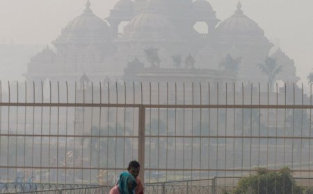 सरकार बोली- AQI–फेफड़े की बीमारी में कनेक्शन नहीं:रिसर्च में दावा- खराब हवा से फेफड़ों की क्षमता घट रही