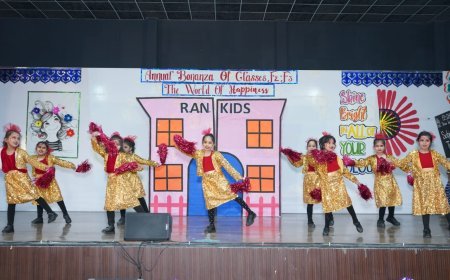 आर.ए.एन.  किड्स में मची एनुअल बोनांजा की धूम