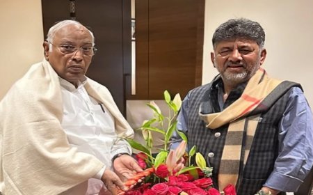 कर्नाटक CM पर सत्ता संघर्ष तेज: खरगे से मिले शिवकुमार, कांग्रेस आलाकमान के फैसले का इंतजार!