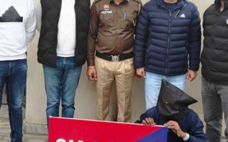 कुरुक्षेत्र में पिकअप ड्राइवर देसी पिस्टल समेत अरेस्ट:पुलिस को देखकर भागने की कोशिश, बोला- बदमाशों से बचने के लिए खरीदी