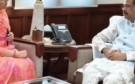 सांसद महिमा कुमारी मेवाड़ ने केंद्रीय विद्यालयों की मांग की:शिक्षा मंत्री धर्मेंद्र प्रधान ने सकारात्मक आश्वासन दिया