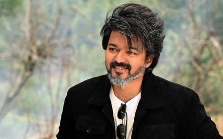 चेन्नई एयरपोर्ट पर पल भर के लिए मची भगदड़, फैंस के बीच गिरे Thalapathy Vijay, वीडियो वायरल