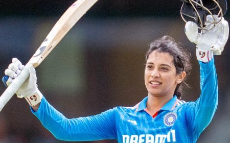 Smriti Mandhana का तूफानी 'डबल धमाका', तोड़ा अपना ही रिकॉर्ड, 1700 रन का आंकड़ा पार कर इतिहास रचा