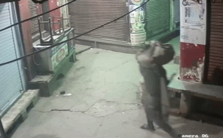 नूंह में ज्वेलरी शॉप में हुई लूट में टीमें गठित:दुकान का शटर तोड़कर करोड़ों के आभूषण पोटलियों ले गए थे चोर