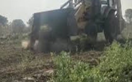 करनाल में फर्जी दस्तावेजों से बेची जमीन:असल मालिक के सामने आने के बाद खुला राज, आरोपी ने खेत में की तोड़फोड़