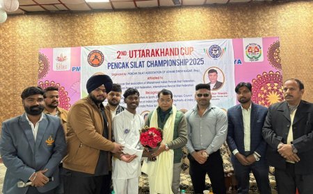 विधायक शिव अरोरा ने द्वितीय उत्तराखंड कप पेंचक सिलॉट चेम्पियनशिप 2025 का किया शुभारम्भ*