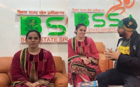 Saina Nehwal ने कहा- बिहार में प्रतिभा की कमी नहीं, अंतरराष्ट्रीय स्तर के खिलाड़ी बनने की है क्षमता