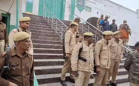 UP : संभल में फिर गरमाया माहौल, जानिए क्यों भारी संख्या में तैनात हुआ पुलिस बल
