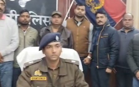 मैनपुरी में साइबर ठगी गैंग का भंडाफोड़:शेयर मार्केट में पैसा डबल करने का दिया झांसा, 83 लाख की रुपए ठगे; 2 गिरफ्तार