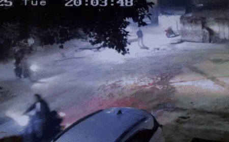 हिसार के राजीव नगर में फायरिंग:तीन बाइक सवारों ने घर के बाहर गोली चलाई, CCTV के जरिये पुलिस जांच में जुटी