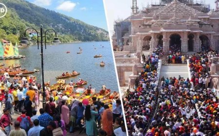 नववर्ष 2026: महाकाल, अयोध्या समेत देश के कई मंदिरों में पैर रखने की जगह नहीं, कोहरे ने बढ़ाई परेशानी