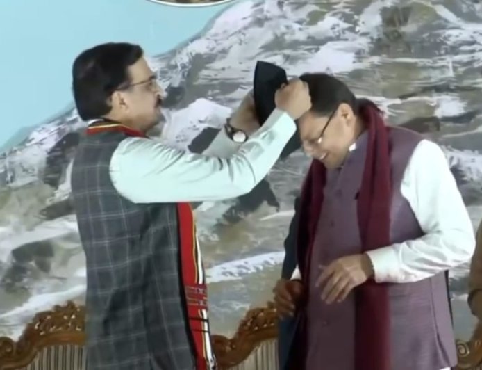 देहरादून में ABVP के 71वें 'राष्ट्रीय अधिवेशन' एवं प्रो. यशवन्त राव केलकर युवा पुरस्कार समारोह में पहुंचे सीएम धामी*