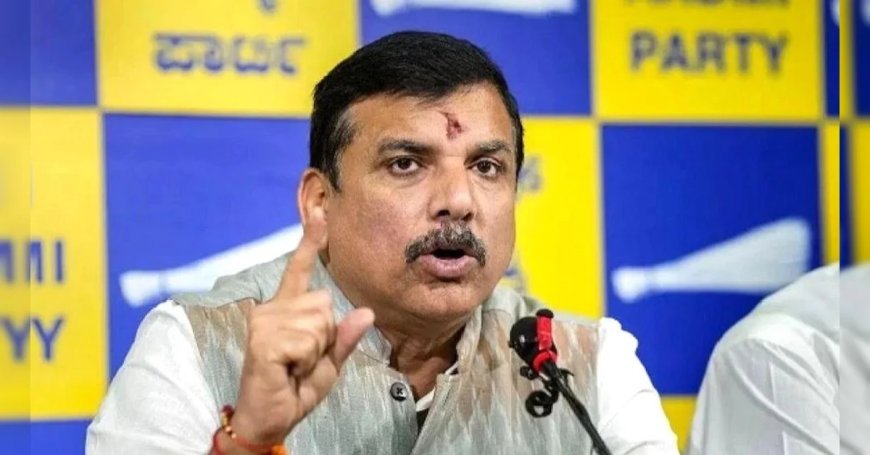 MCD उपचुनाव परिणाम से भड़की AAP, सांसद संजय सिंह ने CEC को कहा 'मुख्‍य चोर... '