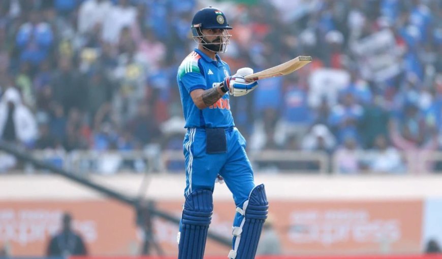Raipur ODI में विराट कोहली का 53वां शतक, रुतुराज के साथ 195 रन की साझेदारी ने संभाली भारतीय पारी