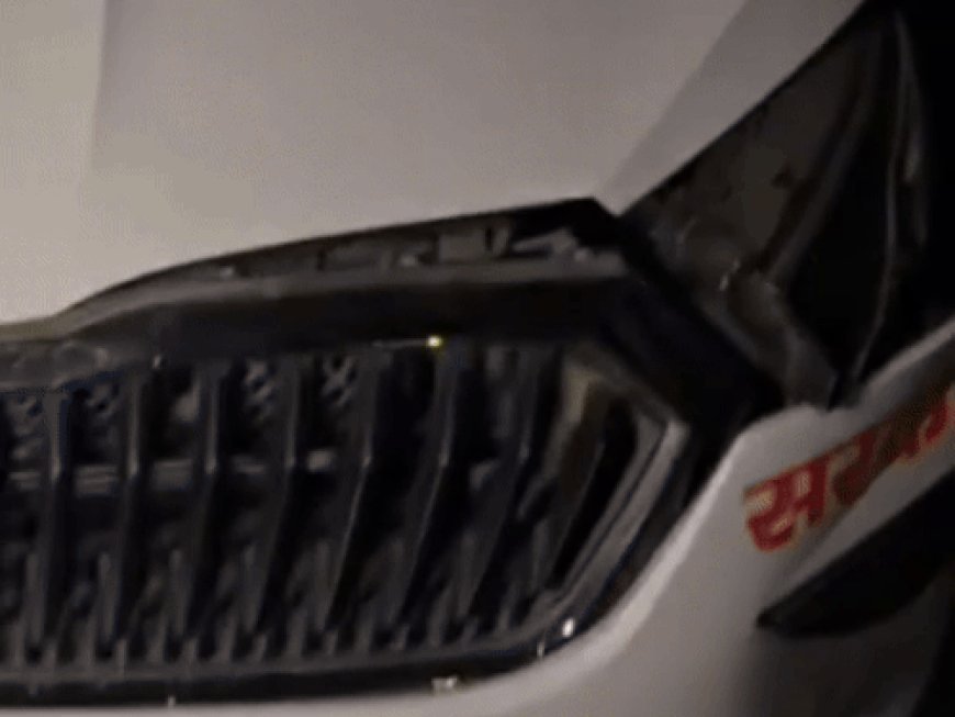 करनाल में विधायक की गाड़ी को कार ने मारी टक्कर:​​​​​​​नशे में धुत्त युवकों का भागने का प्रयास, सिक्योरिटी और ड्राइवर ने पकड़े