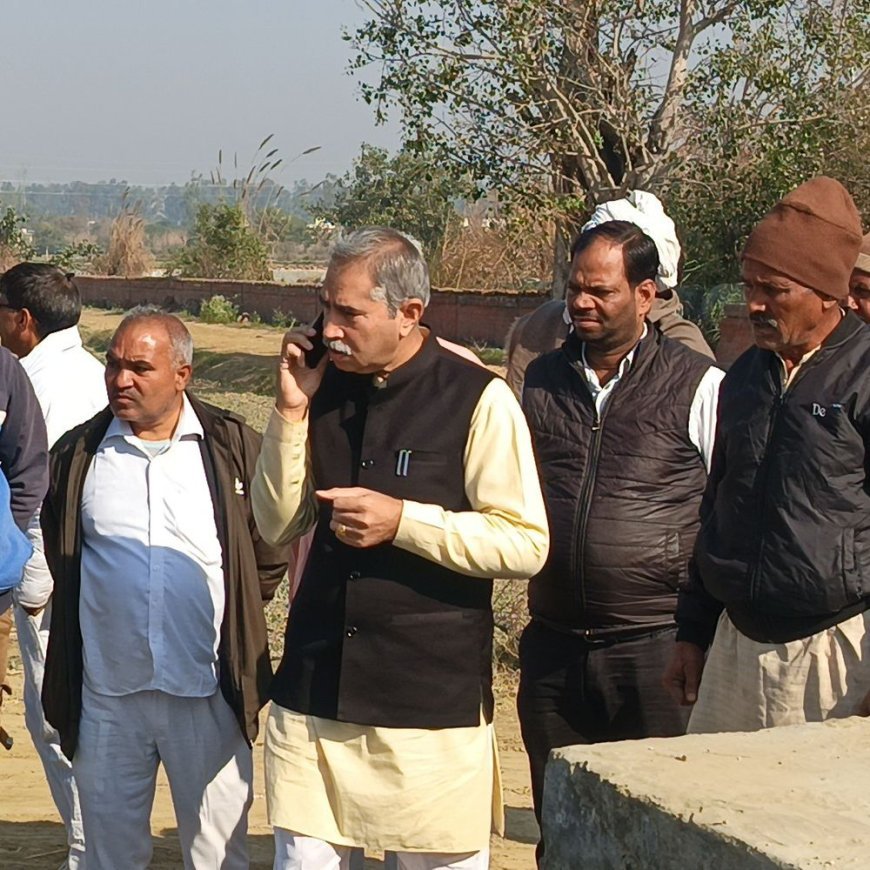 जुलाना में 100 एकड़ खेतों पर सिंचाई संकट:किसान बोले- जनस्वास्थ्य विभाग नहीं दे रहा पानी, पाइपलाइन में लीकेज से परेशानी