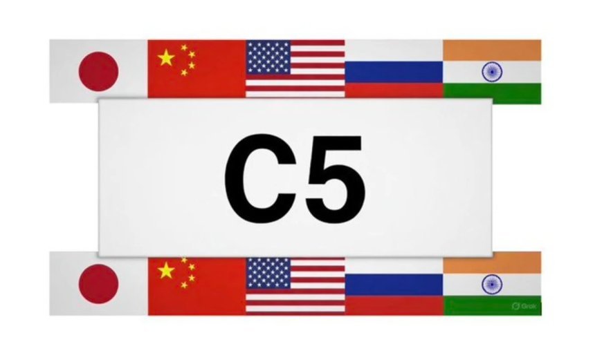अमेरिका का नया 'C5' दांव: चीन, रूस, भारत, जापान संग नई वैश्विक धुरी की तैयारी