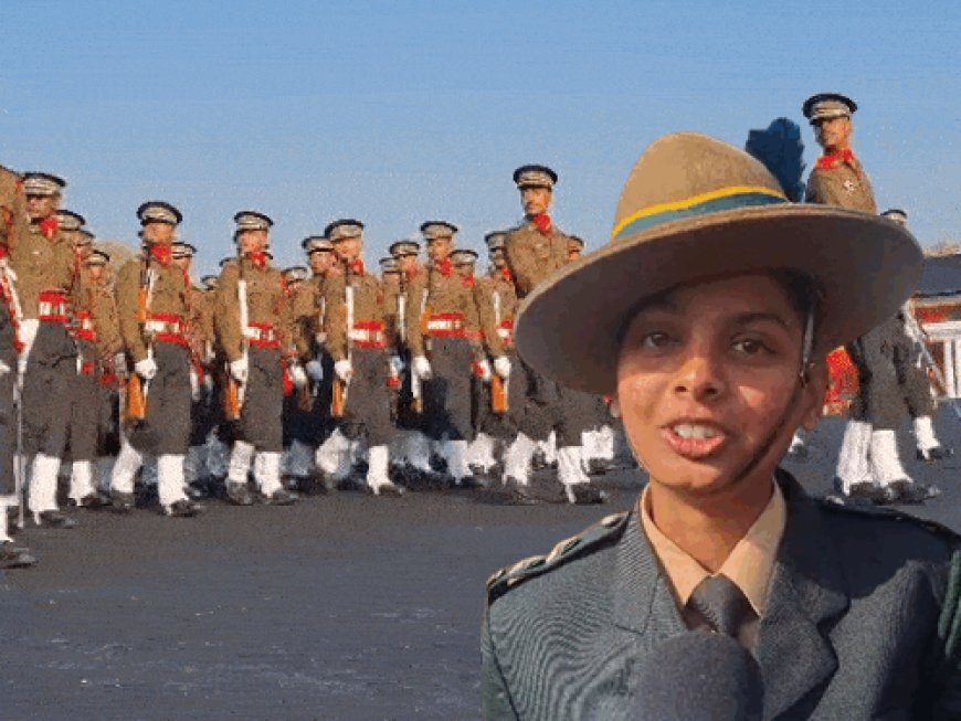 IMA में बिना कदमताल किए लेफ्टिनेंट बनीं सई जाधव:पिपिंग सेरेमनी में मिली कमीशनिंग, बोलीं- जन्म के साथ ही शुरू हुआ मेरा सफर