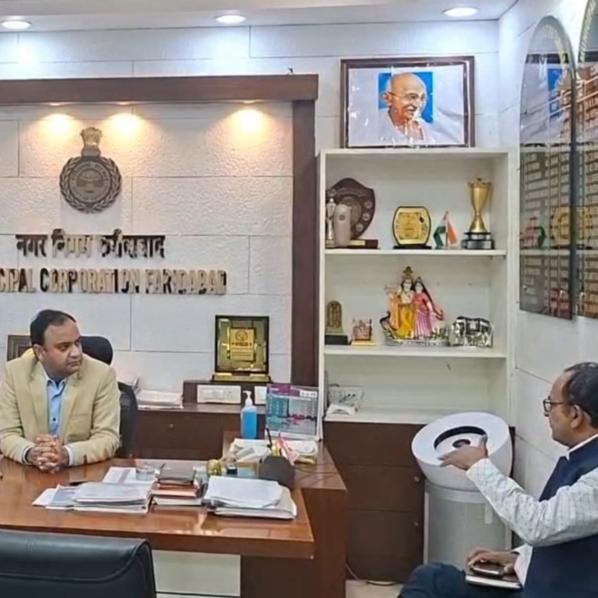 दिल्ली में वायु प्रदूषण नियंत्रण की बैठक:केंद्रीय मंत्री ने की फरीदाबाद मॉडल की सराहना, एनसीआर के शहरों को अपनाने की सलाह दी