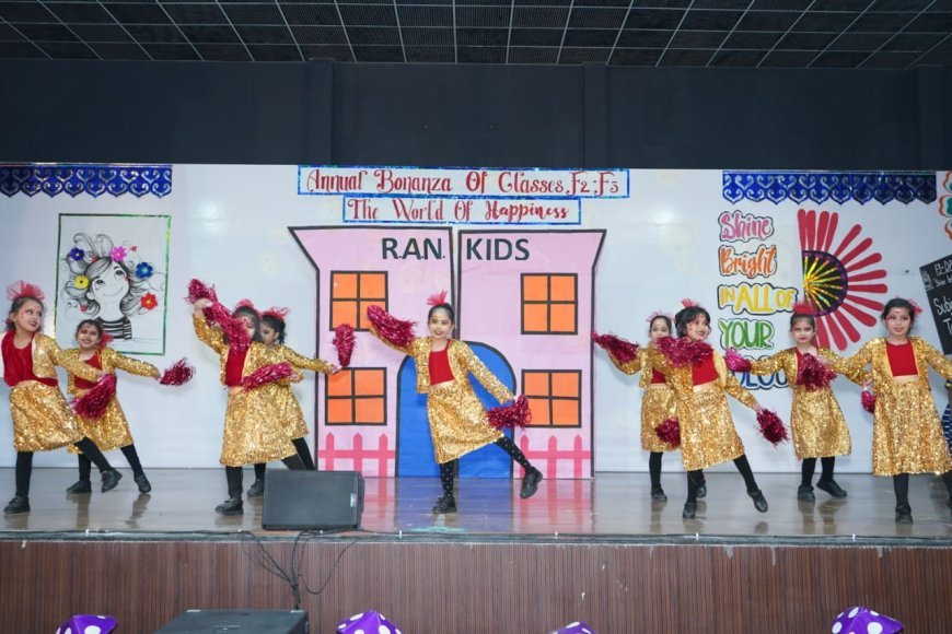 आर.ए.एन.  किड्स में मची एनुअल बोनांजा की धूम