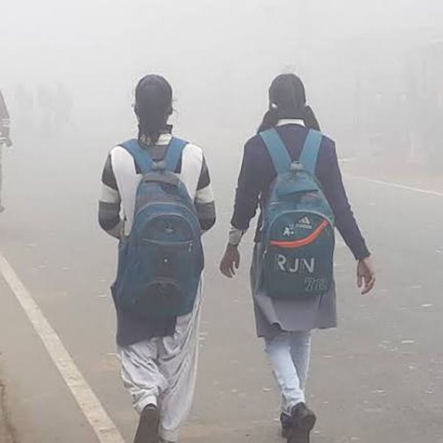 लखीमपुर खीरी में शीतलहर; 26 दिसंबर को सभी स्कूल बंद:जिलाधिकारी ने भीषण ठंड और कोहरे के कारण अवकाश घोषित किया