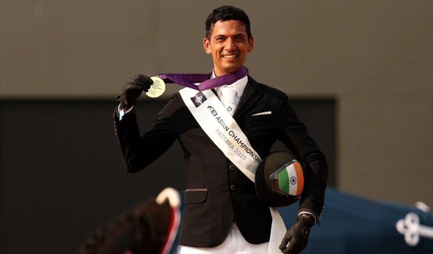 Ashish Limaye का कमाल: साधारण परिवार से आकर एशियाई गोल्ड जीतकर भारत को दी नई पहचान, घुड़सवारी का बढ़ा क्रेज़